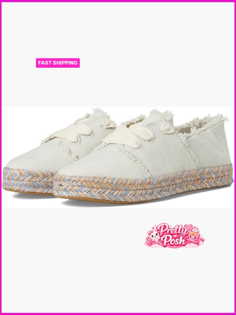 Lace-Up Flatform Espadrille With Cloudbound Foam Insoles